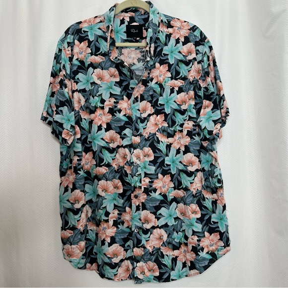 Rails Carson Tropical Shadow button shirt - Picture 1 of 7